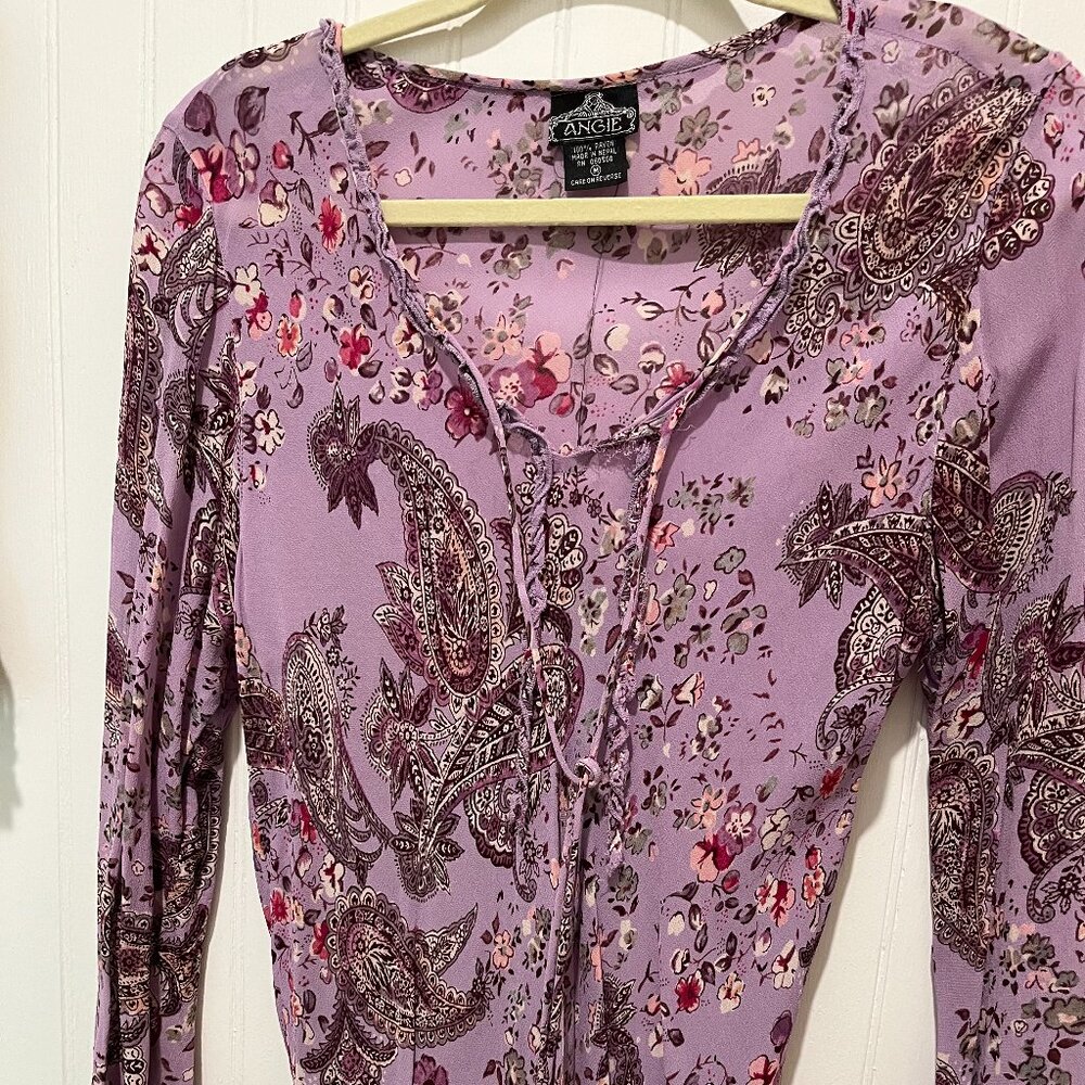 Cool Purple Top by Angie